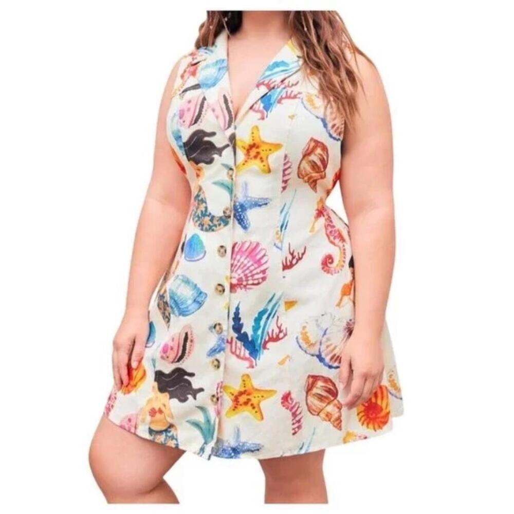 Retro Nautical Mini dress